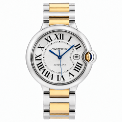 Cartier Ballon Bleu De 42MM W6920095 White Dial Watch